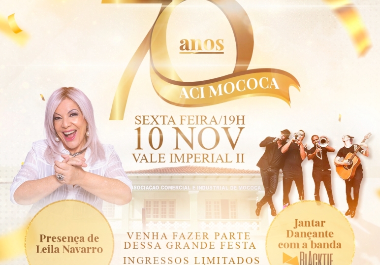 Aniversário de 70 anos da ACI Mococa