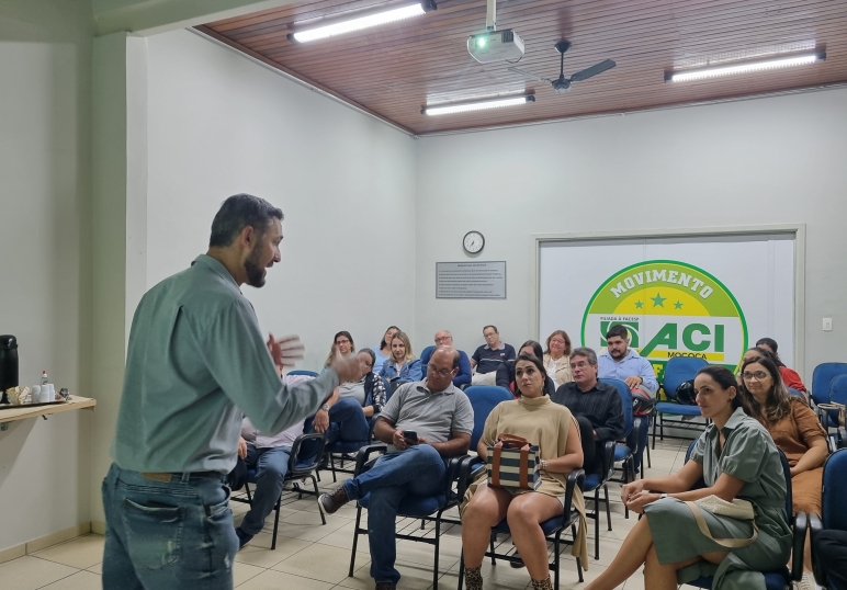 CAFÉ COM PRESIDENTE FORTALECE RELACIONAMENTO ENTRE ACI MOCOCA E EMPRESÁRIOS 